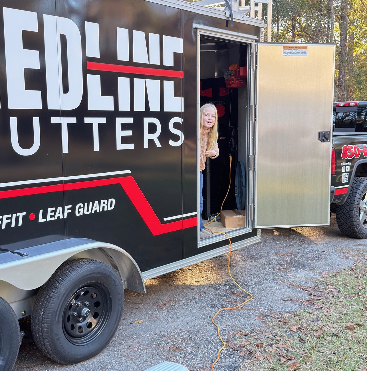 Clean gutter system on a North Florida home